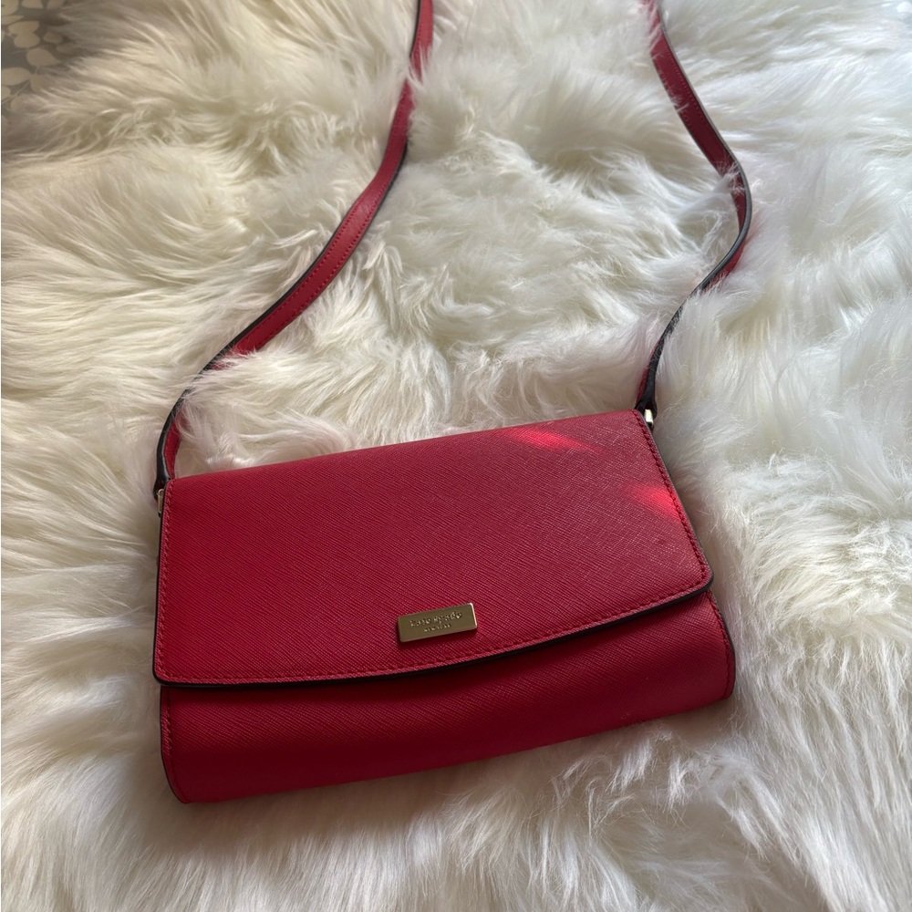 Elegant Red Crossbody Bag